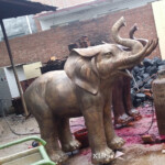 Life Size Elephant Sculpture