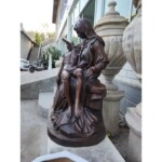 Mary Holding Dead Jesus Sculpture