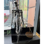 sexy robot statue