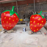 Strawberry Sculpture