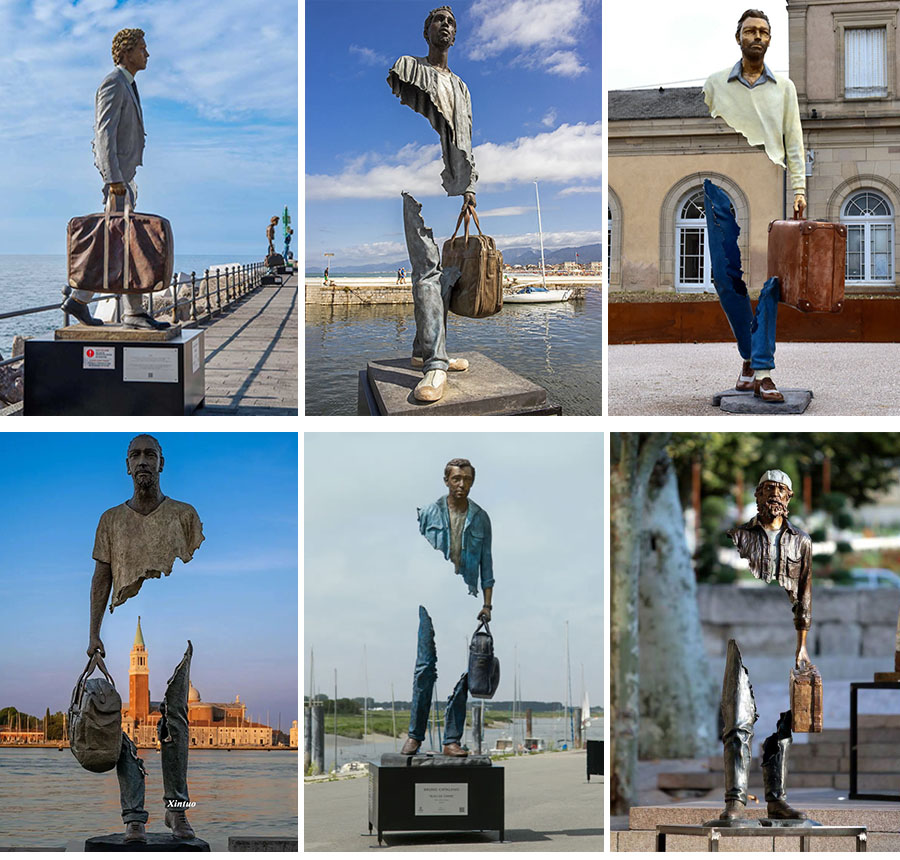 traveler statue