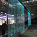 indoor rain curtain waterfall
