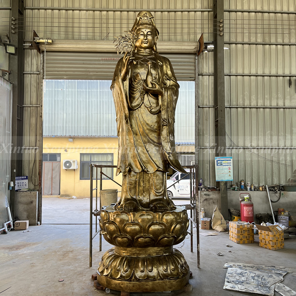 large kwan yin statue